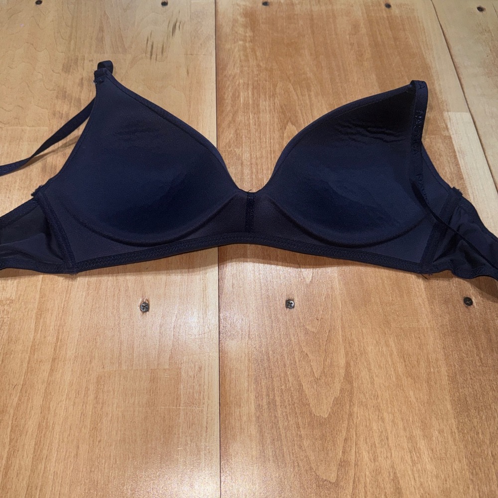 Nautica Intimates Navy Blue Wireless Lightly Lined T-Shirt Bra 38C - Picture 4 of 4
